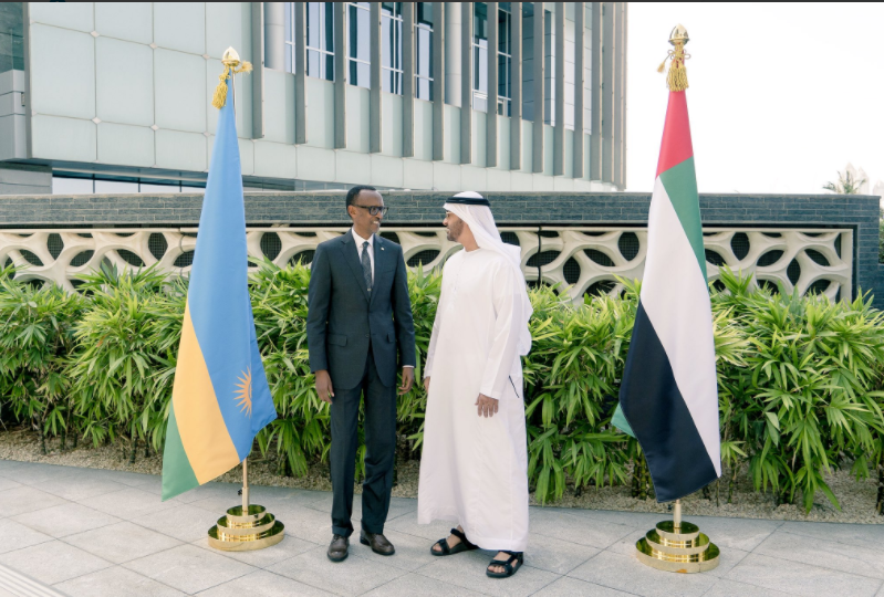Perezida Kagame yaganiriye n