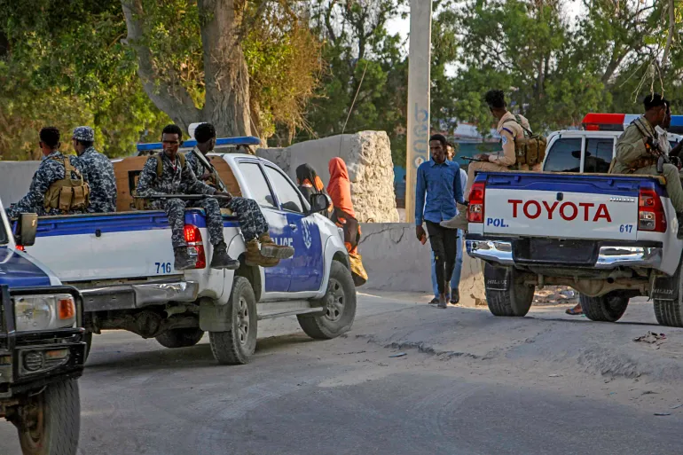 Polisi ya Somalia irimo igenzura ahagabwe igitero cy