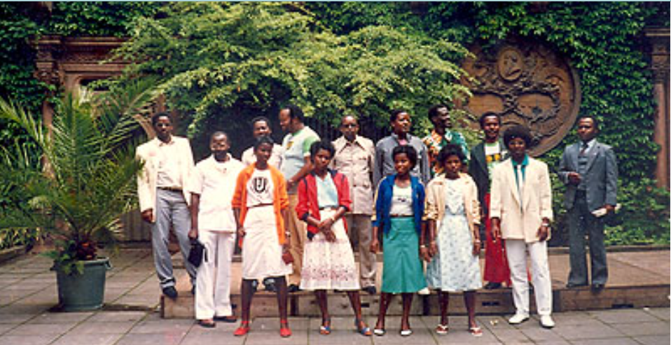 Orchestre Impala ubwo bari bakoreye igitaramo i Burayi